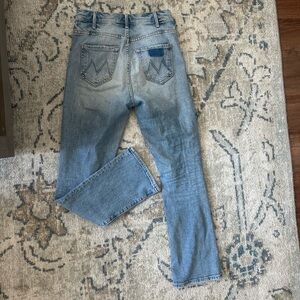 Mother the hustler ankle jeans size 25